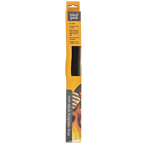 BBQ Hotplate Liner Non-Stick 33x50cm