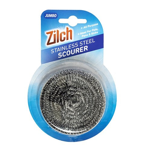 Scourer Stainless Steel Pk1 8.5cm Dia