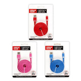 Lightning USB Cable 2m 3 Asstd