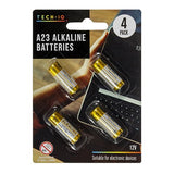 Batteries Alkaline A23 4pk
