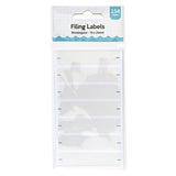 Label Rectangle White File Folder 70x16mm 154pk