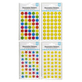 Stickers Decorative 40pc 4 Asstd Designs