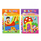 Book Kids Colour with Maths A4 32pg 2 Asstd