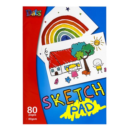 Sketch Pad 80gsm A4 80pg Portrait