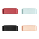Matte Melamine Tray Platter 4 Asstd 38x14.4x2cm