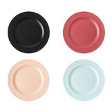Matte Melamine Round Plate 4 Asstd Dia30cm