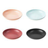 Matte Melamine Soup Bowl 4 Asstd Dia20cm