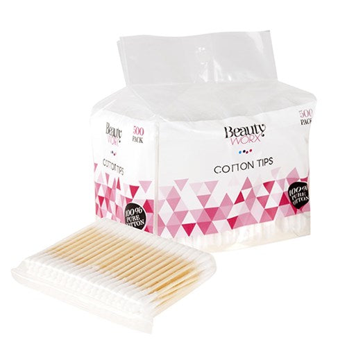 1pack Cotton Tips Set 500 (5x100Pk) Bamboo Stem