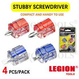 4Pcs Stubby Screwdriver