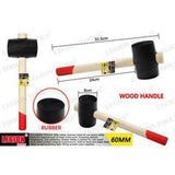 Rubber Hammer 60MM 500G