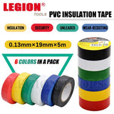 PVC Insulation Tape 0.13x19MMx5M 6Pcs/Pk