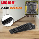 Plastic Wedge Door Stops  4Pcs