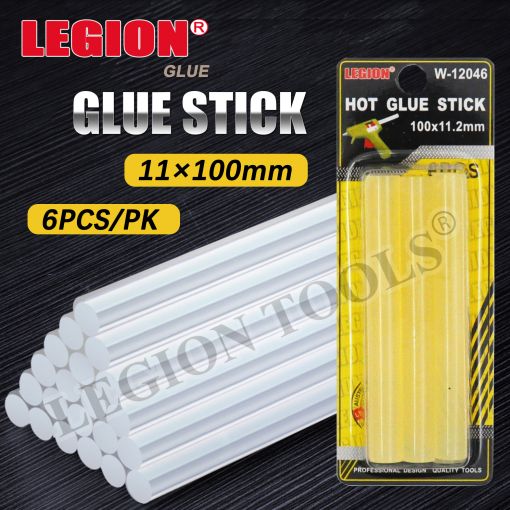 Glue Sticks 100mm x 10mm 6pc (Suits 40W Glue Gun 55517)