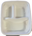 3 Compartment Sugarcane Tray