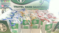 Travel Sanitiser Pocket Antibacterial Sanitizer Cleanser Hand Gel Instant Bag