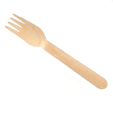 WOODEN FORKS BULK Disposable party Natural Plastic Cutlery Food